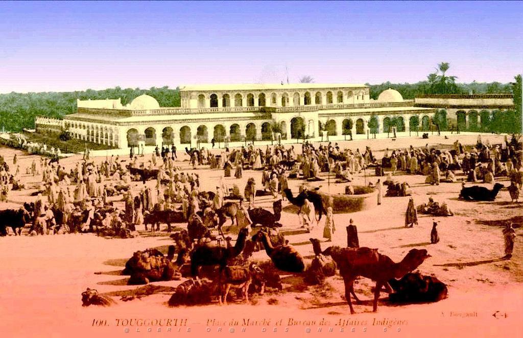 Touggourth - Place du marche et bureau des Affaires indigenes.jpg